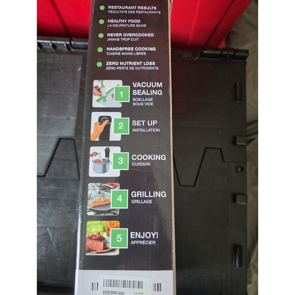 SOUSVIDE ART Sous Vide Immersion Cooker Machine Kit 30 Bags, 800W - Picture 4 of 4